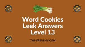Word Cookies Leek Answers Level 13