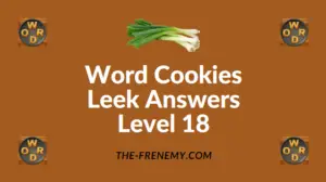 Word Cookies Leek Answers Level 18