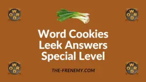 Word Cookies Leek Answers Special Level