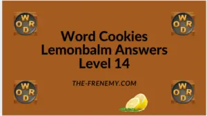 Word Cookies Lemonbalm Level 14 Answers