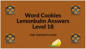 Word Cookies Lemonbalm Level 18 Answers