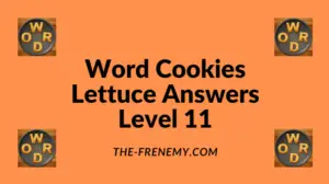 Word Cookies Lettuce Level 11 Answers
