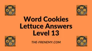 Word Cookies Lettuce Level 13 Answers