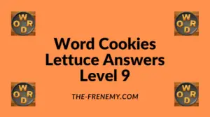 Word Cookies Lettuce Level 9 Answers