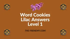 Word Cookies Lilac Level 1 Answers