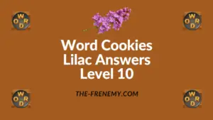 Word Cookies Lilac Level 10 Answers