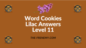 Word Cookies Lilac Level 11 Answers