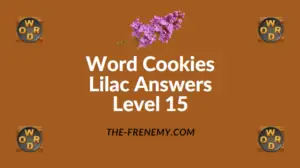 Word Cookies Lilac Level 15 Answers