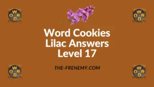 Word Cookies Lilac Level 17 Answers