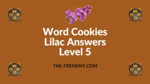 Word Cookies Lilac Level 5 Answers