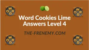 Word Cookies Lime Answers Level 4