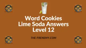Word Cookies Lime Soda Answers Level 12
