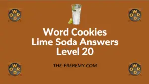 Word Cookies Lime Soda Answers Level 20