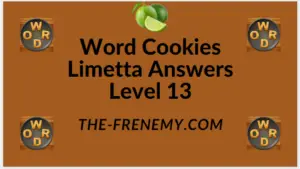 Word Cookies Limetta Level 13 Answers