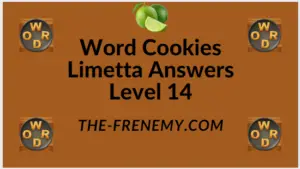 Word Cookies Limetta Level 14 Answers