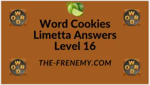 Word Cookies Limetta Level 16 Answers
