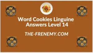 Word Cookies Linguine Level 14 Answers