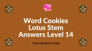 Word Cookies Lotus Stem Answers Level 14