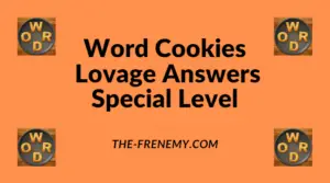Word Cookies Lovage Special Level Answers