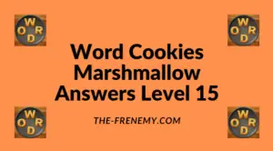 Word Cookies Marshmallow Level 15 Answers