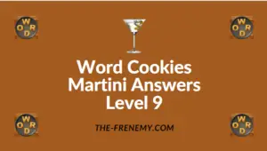 Word Cookies Martini Answers Level 9