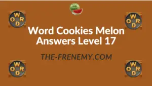Word Cookies Melon Answers Level 17
