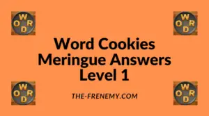 Word Cookies Meringue Level 1 Answers