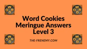 Word Cookies Meringue Level 3 Answers