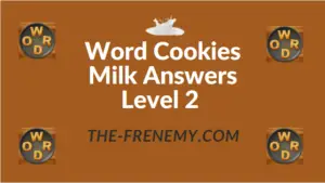 Word Cookies Milk Answers Level 2