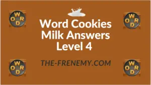 Word Cookies Milk Answers Level 4