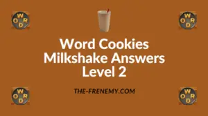 Word Cookies Milkshake Answers Level 2