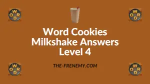 Word Cookies Milkshake Answers Level 4