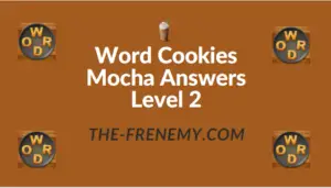 Word Cookies Mocha Answers Level 2