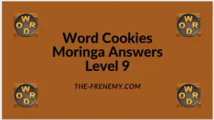 Word Cookies Moringa Level 9 Answers