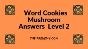 Word Cookies Mushroom Level 2 Answers