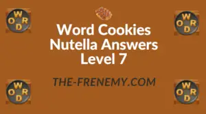 Word Cookies Nutella Answers Level 7
