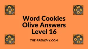 Word Cookies Olive Level 16 Answers
