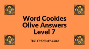 Word Cookies Olive Level 7 Answers