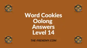 Word Cookies Oolong Level 14 Answers