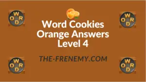 Word Cookies Orange Answers Level 4