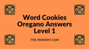 Word Cookies Oregano Level 1 Answers