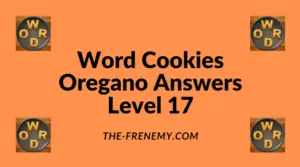 Word Cookies Oregano Level 17 Answers