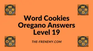 Word Cookies Oregano Level 19 Answers
