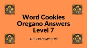 Word Cookies Oregano Level 7 Answers