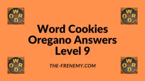 Word Cookies Oregano Level 9 Answers