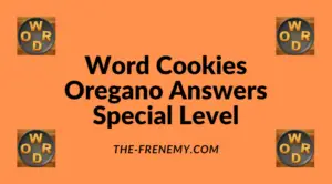 Word Cookies Oregano Special Level Answers