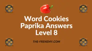 Word Cookies Paprika Answers Level 8