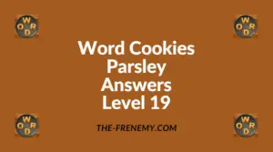 Word Cookies Parsley Level 19 Answers