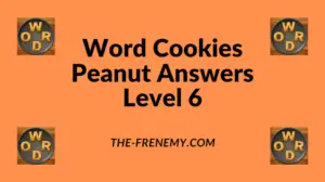 Word Cookies Peanut Level 6 Answers