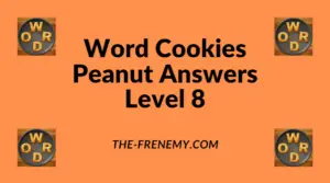 Word Cookies Peanut Level 8 Answers
